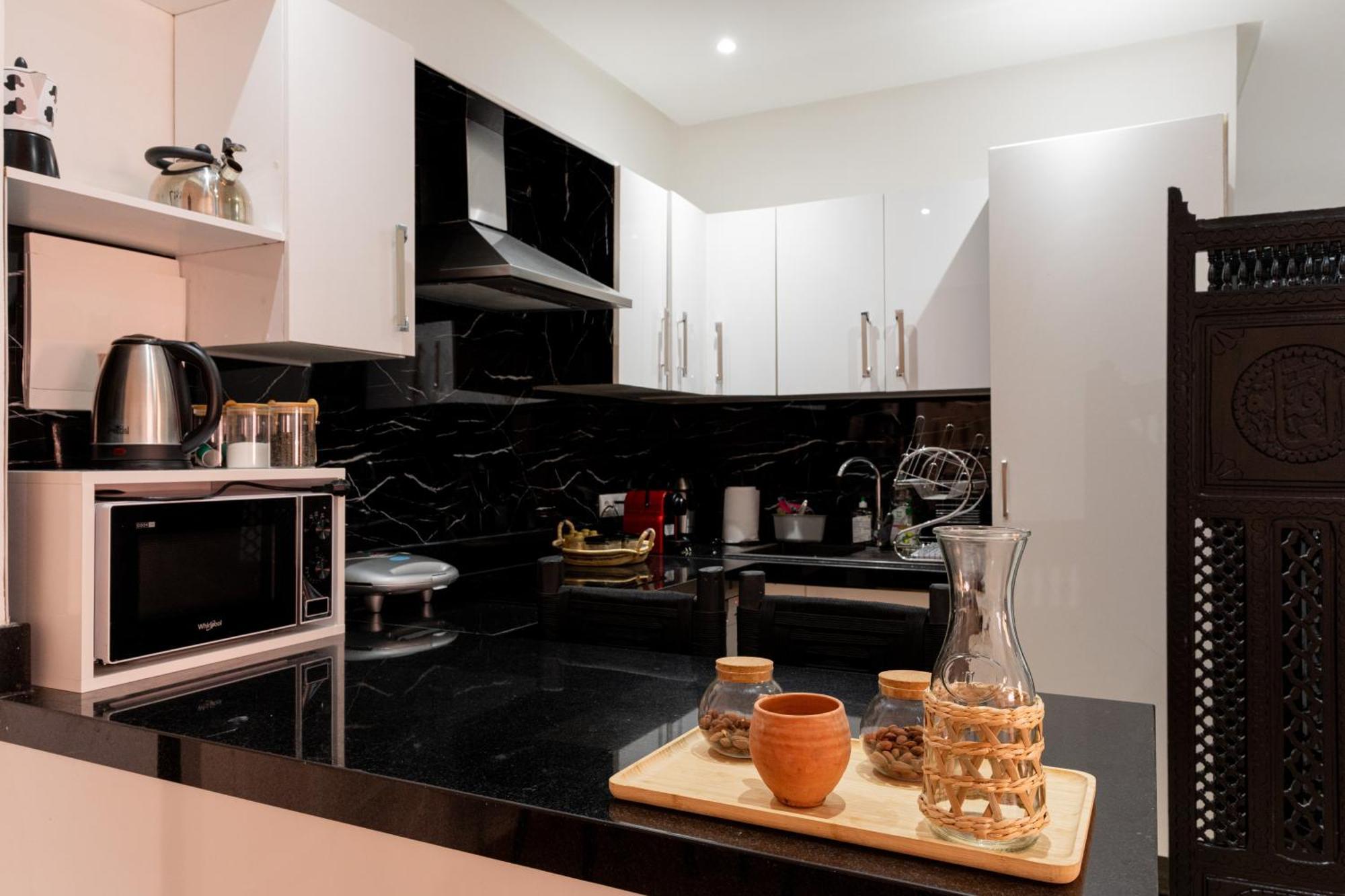 Appartement Centre Marrakech Gueliz - Cool & Cozy Apartment For A Family Stay In The Heart Of The City Marraquexe Exterior foto