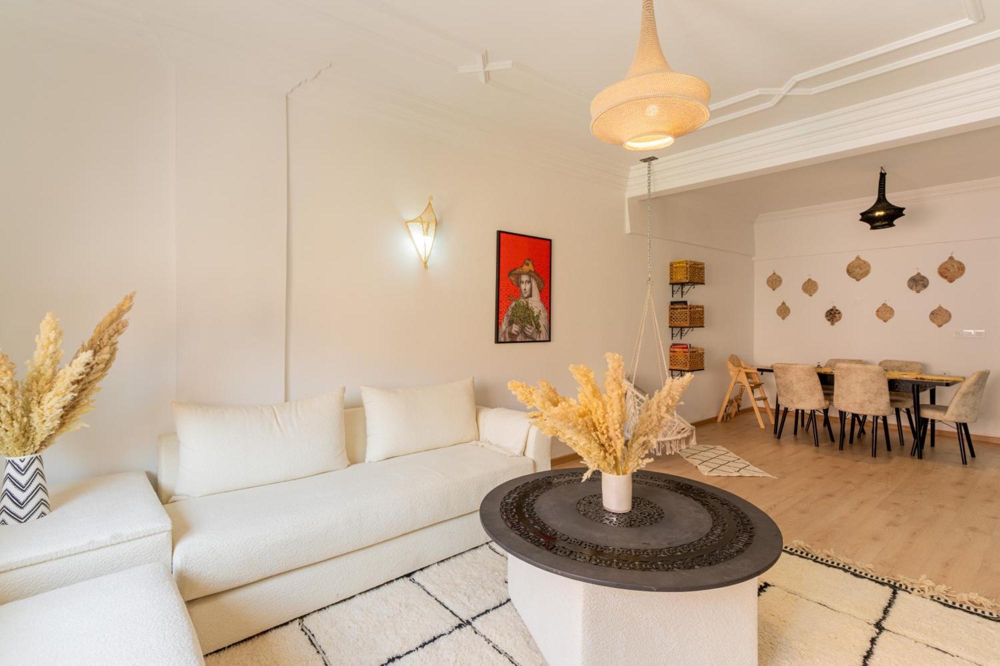 Appartement Centre Marrakech Gueliz - Cool & Cozy Apartment For A Family Stay In The Heart Of The City Marraquexe Exterior foto