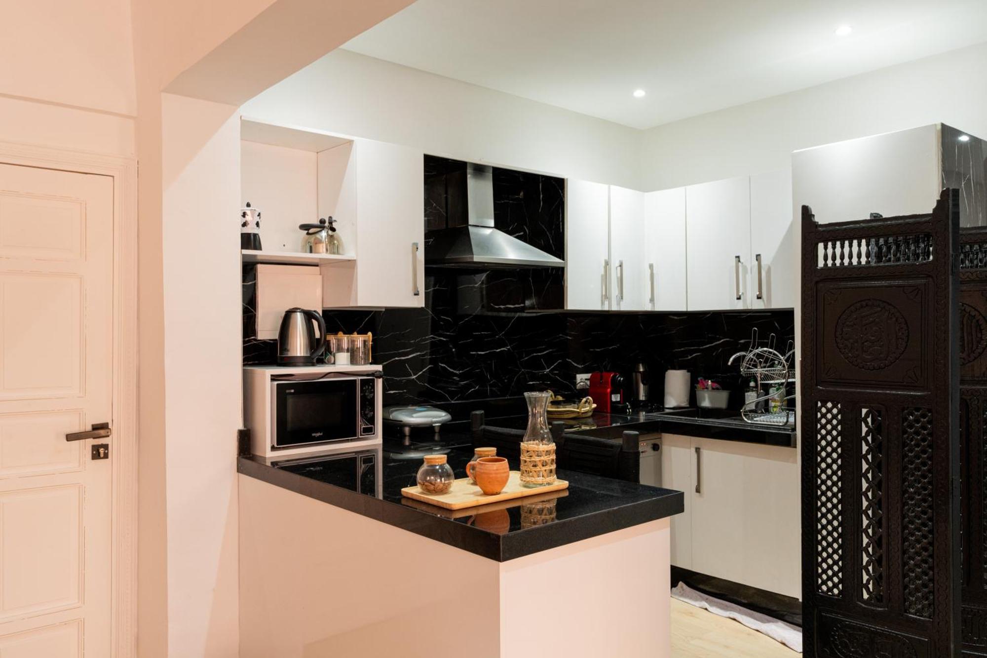 Appartement Centre Marrakech Gueliz - Cool & Cozy Apartment For A Family Stay In The Heart Of The City Marraquexe Exterior foto